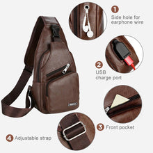 Load image into Gallery viewer, Crossbody Bag  With USB Charge Port
