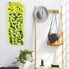Load image into Gallery viewer, Simulated Violet Hanging Basket