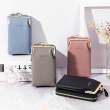 Load image into Gallery viewer, 2022 New Fashion Women Phone Bag Solid Crossbody Bag