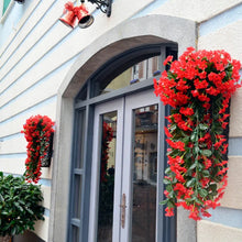 Load image into Gallery viewer, Simulated Violet Hanging Basket