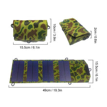 Load image into Gallery viewer, 8W Portable Solar Panel Charger