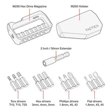 Load image into Gallery viewer, M250 Hex Drive Toolkit