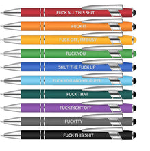 Load image into Gallery viewer, 10 pcs Funny Office Pens(Black Ink)