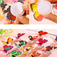 Load image into Gallery viewer, 9 Pcs LED Butterfly Lights Wall Stickers