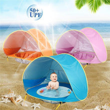 Load image into Gallery viewer, Baby Beach Tent UV-Protection Sun Shelter