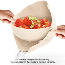 Load image into Gallery viewer, Double-layer Rotating Drain Basket