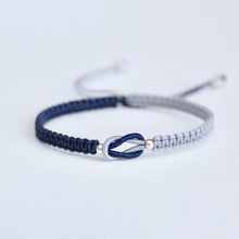 Load image into Gallery viewer, Linked Together Handmade Braided Bracelet