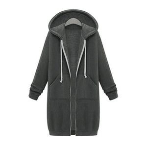 Women's Casual Zip up Fleece Hoodies