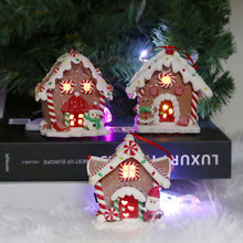 Load image into Gallery viewer, Soft Clay LED Glowing Christmas House