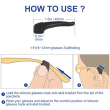 Load image into Gallery viewer, Anti-Slip Comfort Glasses Retainers
