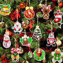 Load image into Gallery viewer, Christmas Diamond Painting Sticker Kit