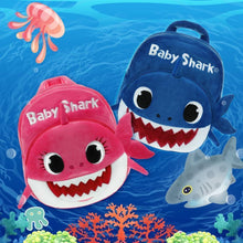 Load image into Gallery viewer, Adorable Baby Shark Backpack