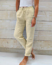 Load image into Gallery viewer, Casual  Solid Color Straight Leg Pant