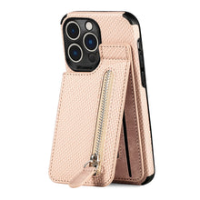 Load image into Gallery viewer, Magnetic Zipper Wallet Cover With Credit Card Holder