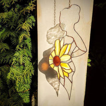 Load image into Gallery viewer, Stained Glass Decoration Childbirth Pendant