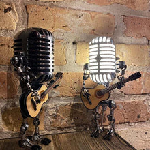 Load image into Gallery viewer, Retro Microphone Robot USB