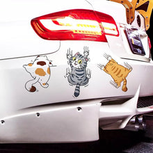 Load image into Gallery viewer, Cute Cat Cartoon Decal Car Stickers, 3 pcs