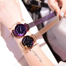 Load image into Gallery viewer, Waterproof Magnetic Starry Galaxy Watch