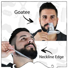 Load image into Gallery viewer, 8 in 1 Comb Multi-liner Beard Shaper Template