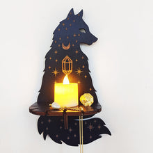 Load image into Gallery viewer, Celestial Wolf Altar Stand