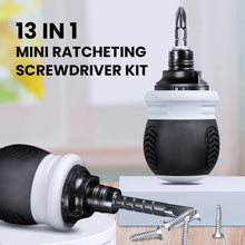 Load image into Gallery viewer, 13 In 1 Mini Ratcheting Screwdriver Kit