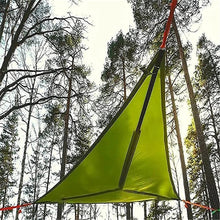 Load image into Gallery viewer, Multi Person Portable Hammock 3 Point Aerial Camping Outdoor Triangle Hammock Backyard