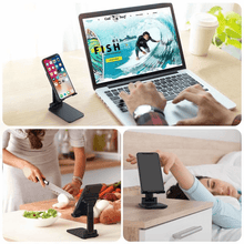 Load image into Gallery viewer, Foldable Desktop Phone Tablet Stand Mobile Desk Holder