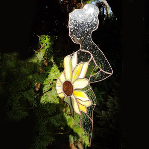 Stained Glass Decoration Childbirth Pendant