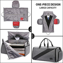 Load image into Gallery viewer, Convertible Garment Bag with Wet Bag