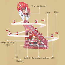Load image into Gallery viewer, Santa Claus Electric Track Slide Toys