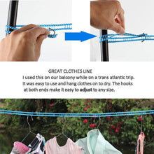 Load image into Gallery viewer, Windproof Non-Slip Clothesline