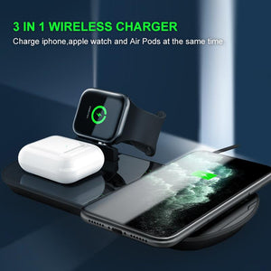 3-in-1 Wireless Fast Charger