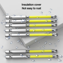 Load image into Gallery viewer, Cross and Slotted Screwdriver Bits for Electricians