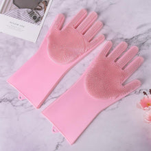 Load image into Gallery viewer, Magic Silicone Washing Gloves