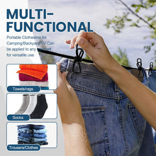 Load image into Gallery viewer, Portable Elastic Travel Clothes Rack