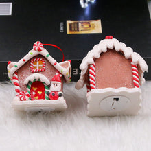 Load image into Gallery viewer, Soft Clay LED Glowing Christmas House