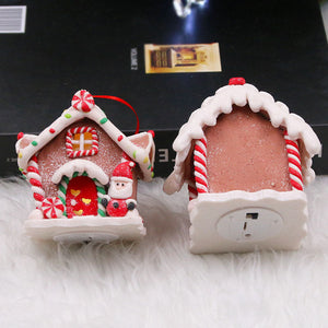 Soft Clay LED Glowing Christmas House