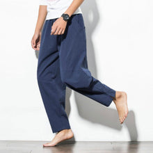 Load image into Gallery viewer, Men&#39;s Summer Casual Cotton Baggy Harem Pants
