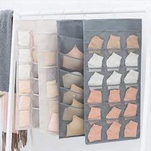 Load image into Gallery viewer, Dual Sided Wall Shelf Wardrobe Storage Bags