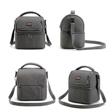 Load image into Gallery viewer, Insulated Double Decker Lunch Bag