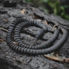 Load image into Gallery viewer, World Serpent Jormungandr Snake Necklace