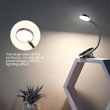 Load image into Gallery viewer, Portable USB Rechargeable LED Touch Lamp with Clip