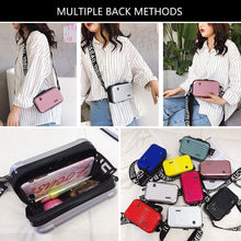 Load image into Gallery viewer, Mini size travel case shape square hand bag