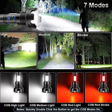 Load image into Gallery viewer, 🔥Hot SALE🔥LED Rechargeable Tactical Laser Flashlight