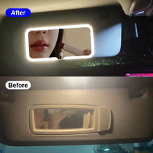 Load image into Gallery viewer, Car LED Cosmetic Mirror