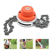 Load image into Gallery viewer, Garden Grass Stainless Steel Chain Trimmer Head