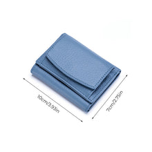 Load image into Gallery viewer, Women&#39;s Foldable Short Wallet