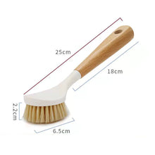 Load image into Gallery viewer, Wooden Handle Pan Brush