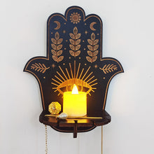 Load image into Gallery viewer, Celestial Wolf Altar Stand