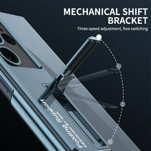 Load image into Gallery viewer, Samsung S23 Plated Stand Phone Case